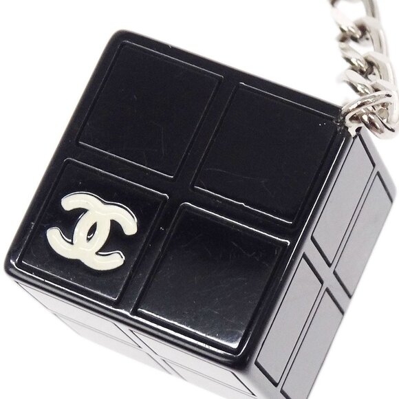 Chanel Square Chain Belt Silver 04S 154822